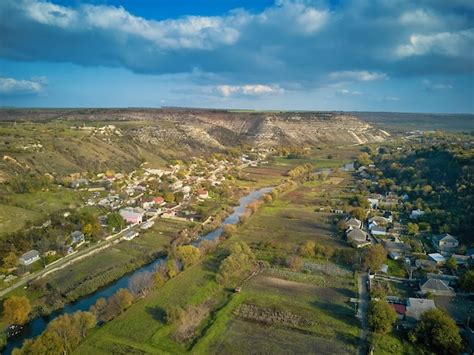 Premium Photo Orheiul Vechi Hills And River Scenery In Moldova