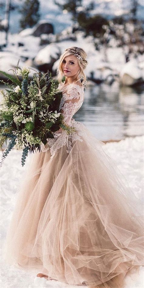 21 impeccable winter wedding dresses wedding dresses guide vestidos de novia de invierno