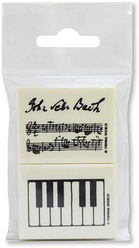 Eraser Set Bach 2pcs Buy Now In The Stretta Sheet Music Shop
