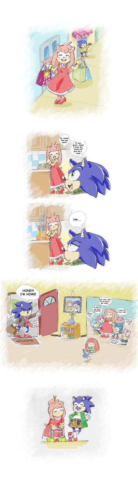 Sonic And Amy Marriage Future Doodles By Sonicxamy09 On Deviantart