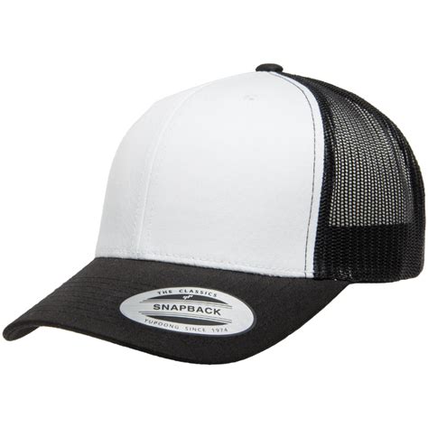 Yp Classics® Trucker With White Front Panels Flexfityupoong Cap