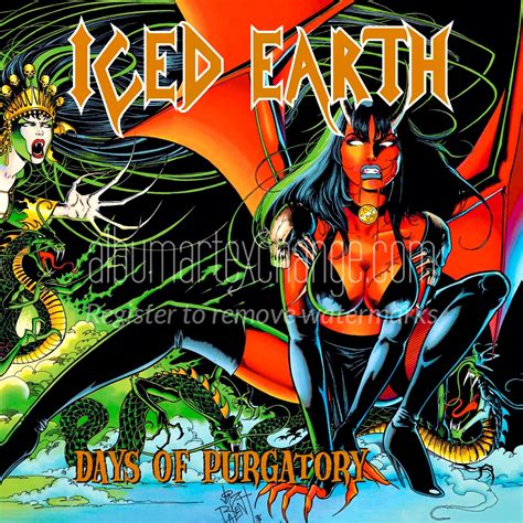 Album Art Exchange Days Of Purgatory By Iced Earth Album Cover Art