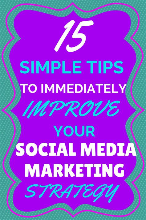 Simple Tips To Improve Your Social Media Marketing Today