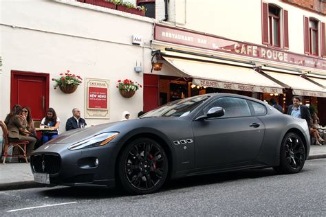 Maserati Granturismo S First I Have Seen In Matte Black I Flickr
