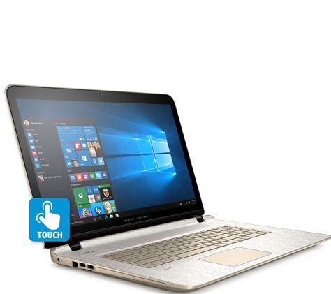 Hp 17 Touch Laptop Gold Luxe Edition Windows 10 1tb And Lifetime Tech