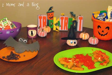 2 Moms And A Blog Halloween Party Menu Ideas Product Giveaway