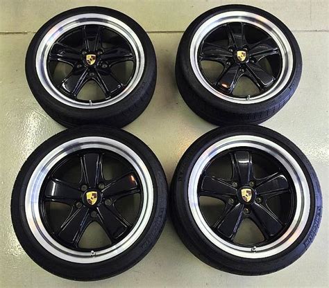 Porsche 19 Inch Sport Classic Wheel And Tire Set Concours