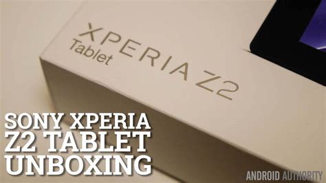 Sony Xperia Z2 Tablet Unboxing And First Impressions Youtube