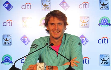 A Tuesday Night Memo On Tennis A Few Minutes With Sascha Zverev
