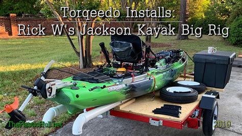Torqeedo Ultralight 403 Install Rick Ws Jackson Kayak