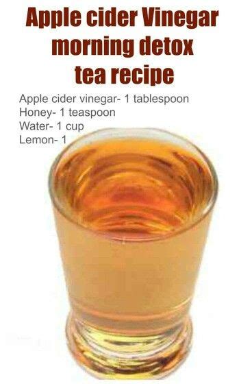 apple cider vinegar morning detox tea recipe vinegar detox drink apple cider vinegar detox