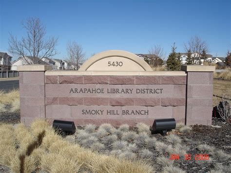 Sign Smoky Hill Branch Arapahoe Library District Co Michael