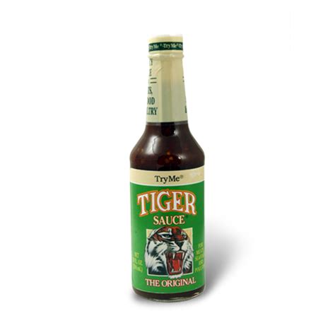 Try Me The Original Tiger Sauce 10 Oz Sauce Hot Sauce Soy Sauce Bottle