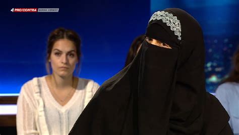 Burka Verbot Heftige Tv Debatte Mit Niqab Trägerin Szene Heuteat