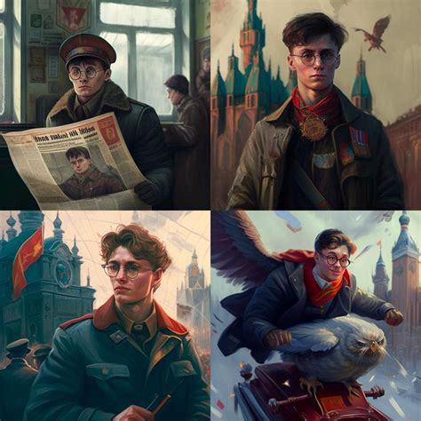Harry Potter In Soviet Union Rmidjourney