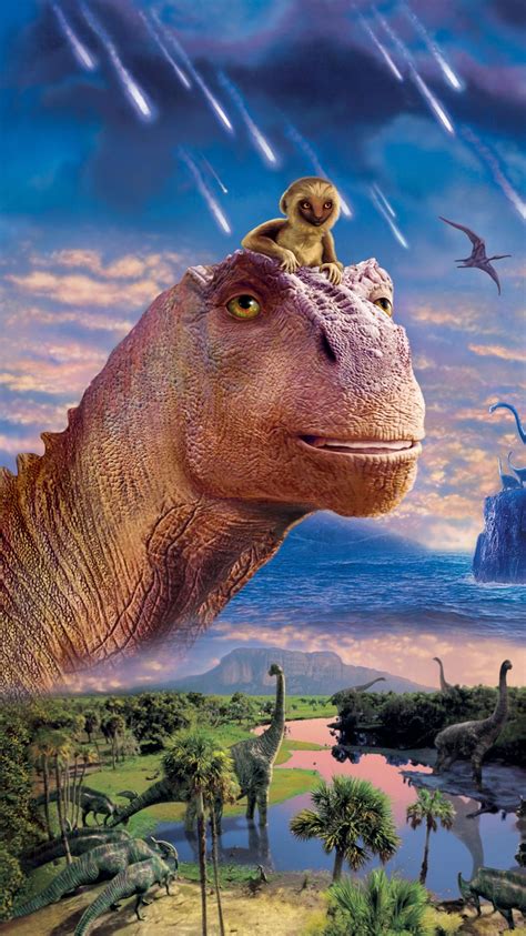 What if the asteroid that forever changed life on earth missed the planet completely and giant dinosaurs never this sentence appears towards the end and is then encircled in a ring, like the human family towards the end of the movie: Dinosaur (2000) Phone Wallpaper in 2020 | Dinosaur movie ...