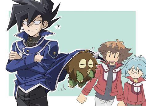 Pixiv がんばれ Chazz Princetonjun Manjoume Kuriboh Jadenjudai Yuki And Syrus Truesdalesho