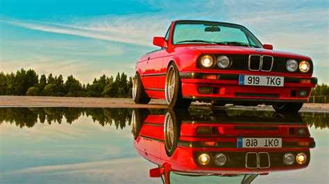Car Bmw Reflection Bmw E30 Wallpapers Hd Desktop And Mobile