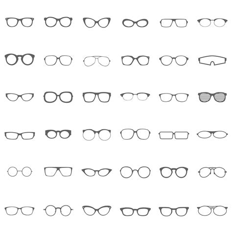 diffrent eyeglasses shapes 1 chicago eyeglasses optical and optometrist visual effects optical