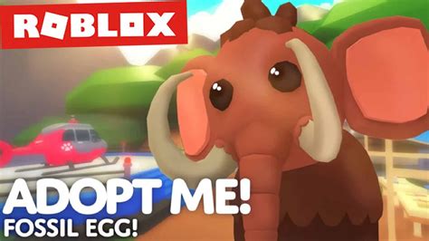 ♥♥ I Got A Woolly Mammoth From The New Adopt Me Fossil Update ♥♥ Youtube