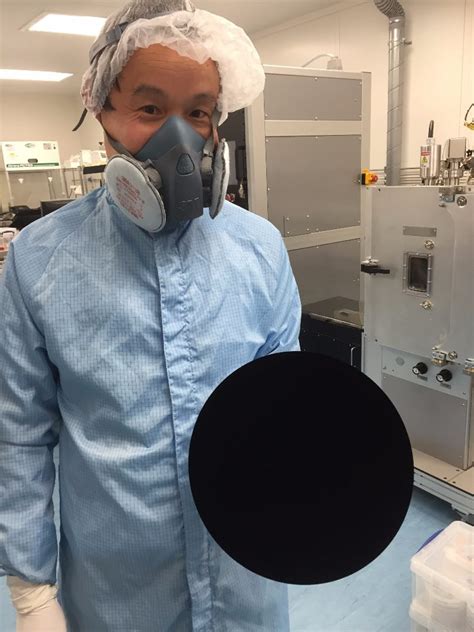This Object Has Been Sprayed With The Worlds Blackest Material And It