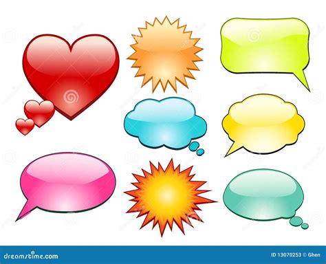 Cartoon Callouts Stock Vector Illustration Of Isolated 13070253