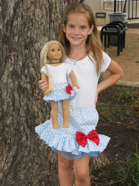 18 Inch American Girl Doll Clothes Matching Doll And Girl Etsy Doll