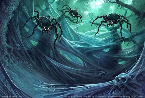 The Spiders Glade Spider Art Weird Creatures Fantasy Creature Art