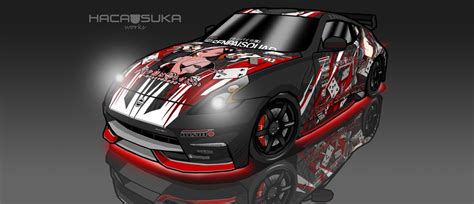 Hacao On Twitter 370z Nismo With Full Itasha Commission Complete Let