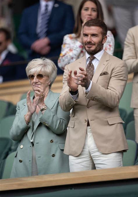 David Beckham Aces Wimbledon Attire Again
