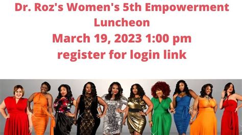dr roz s 5th annual virtual women s empowerment luncheon by roselyn aker black psy d pensight
