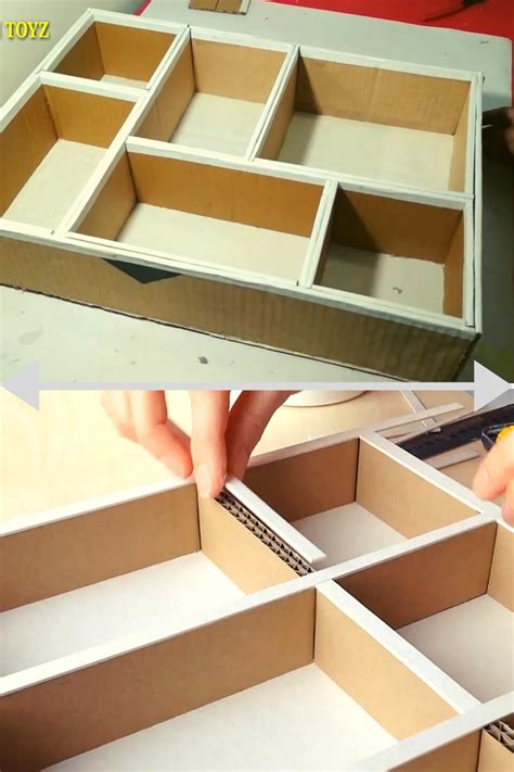 Diy Cardboard Pull Out Cabinet Hd Corrugated Cardboard Furniture Artofit