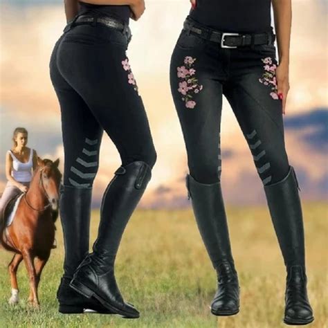 Flexible Womens Horse Riding Pants For Breeches Equestrian Equipment