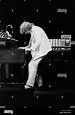 Jethro Tull in concert, 1975 - John Evan playing keyboards Stock Photo ...