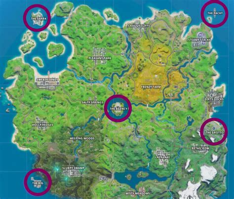 Fortnite Vault Locations Gamer Journalist