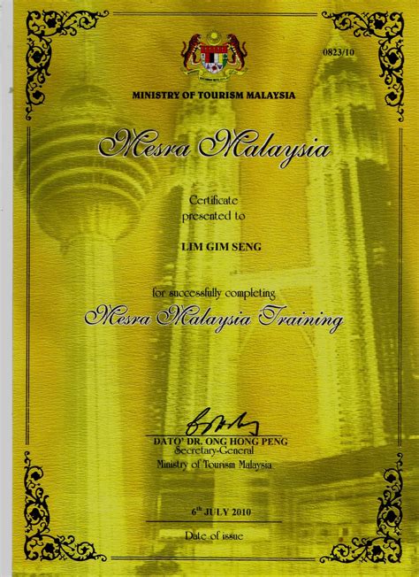 Perlis state malaysia ministry of tourism, arts and culture office.jpg 2,816 × 2,112; Mesra Malaysia: Tour Guide Certification for a Malaysian ...