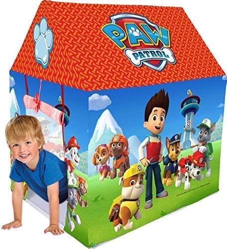 Paw Patrol Kids Indoor And Outdoor Play Tent House Multicolor Amazon