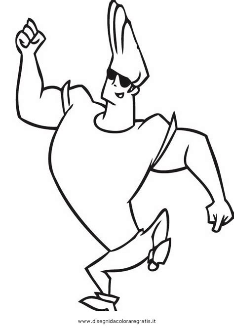 Johnny Bravo Coloring Pages Free Wallpapers Hd