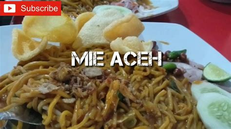 Mie Aceh Special Youtube