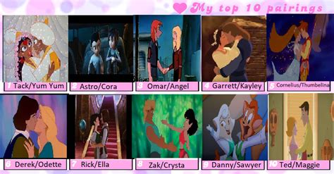 My Top 10 Favorite Non Disney Couples By Smoothcriminalgirl16 On Deviantart