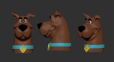 Artstation Scooby Head Stl For 3dprint Resources