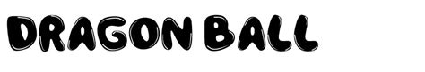 Dragon ball z font is a logo font that totally based on dragon ball z title. Dragon Ball free font