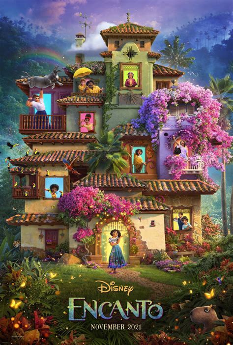 Disney Encanto Trailer And Posters