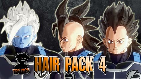 Tryzicks Hair Pack 4 Dragon Ball Xenoverse 2 Mods