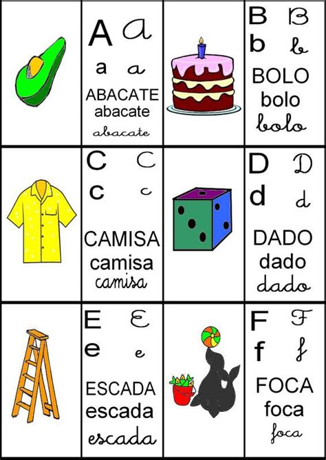 Jogo Do Alfabeto Para Imprimir Aprender E Brincar