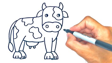 Como Dibujar Una Vaca Fácil