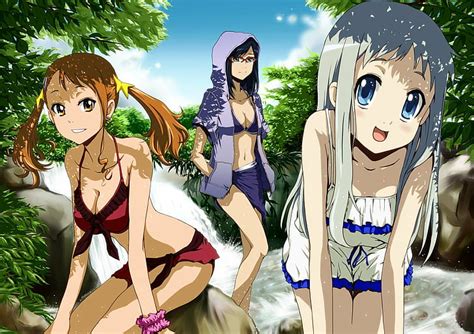Hd Wallpaper Anime Anime Girls Anjou Naruko Ano Hi Mita Hana No
