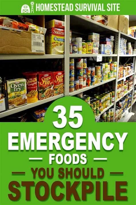 Here Youll Find A List Of 35 Emergency Foods You Should Be Stockpiling