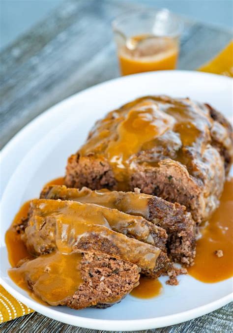 Brown Gravy Meatloaf Recipe L Without Ketchup