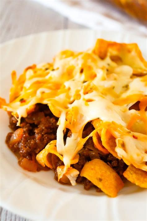 Sloppy Joe Frito Pie Is An Easy Ground Beef Dinner Recipe Perfect For